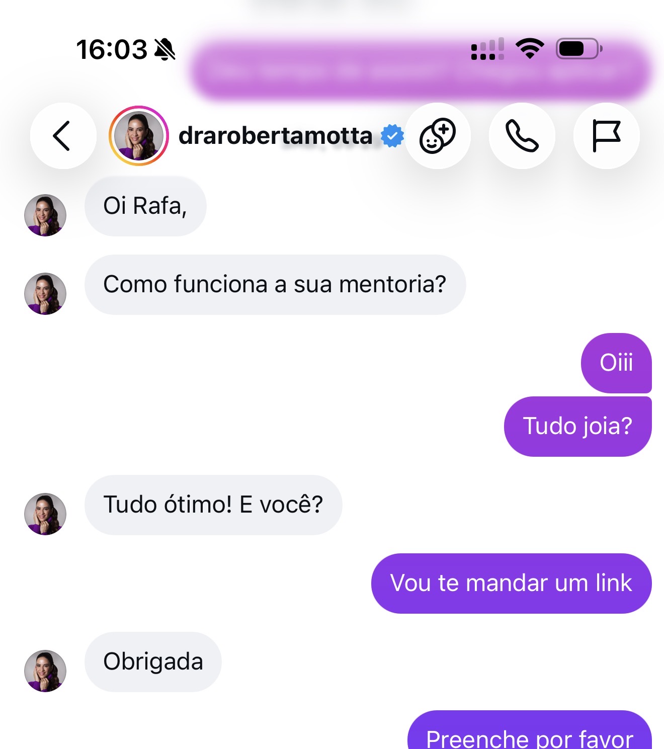 Print de conversa real 1